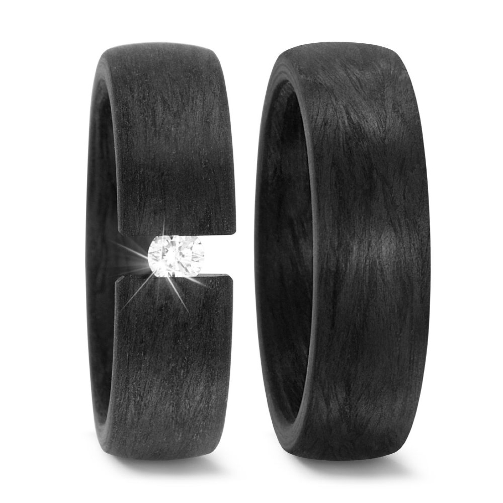 Partnerringe aus Carbon T59280